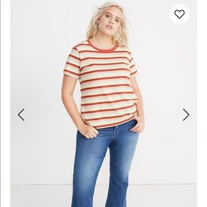 Madewell Northside Vintage Tee in Broadway Stripe